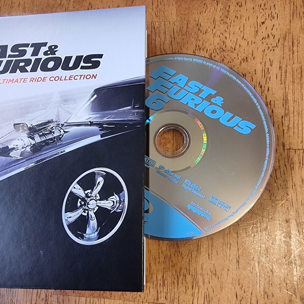 Fast & Furious The Ultimate Ride Collection 8 Disc Boxed Set DVD - Picture 13 of 16